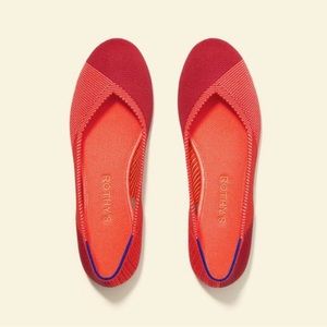 🍒Rothy’s Cherry Pop Flats - Size 9.5- EUC 🍒